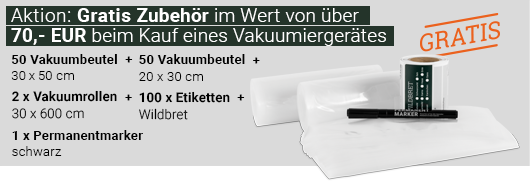 Vakuumiergerät Sonderaktion - Lava Gratiszugabe € 70.-