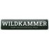 Wildkammer Schild aus Blech