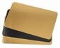 Lachsbrett schwarz und gold
