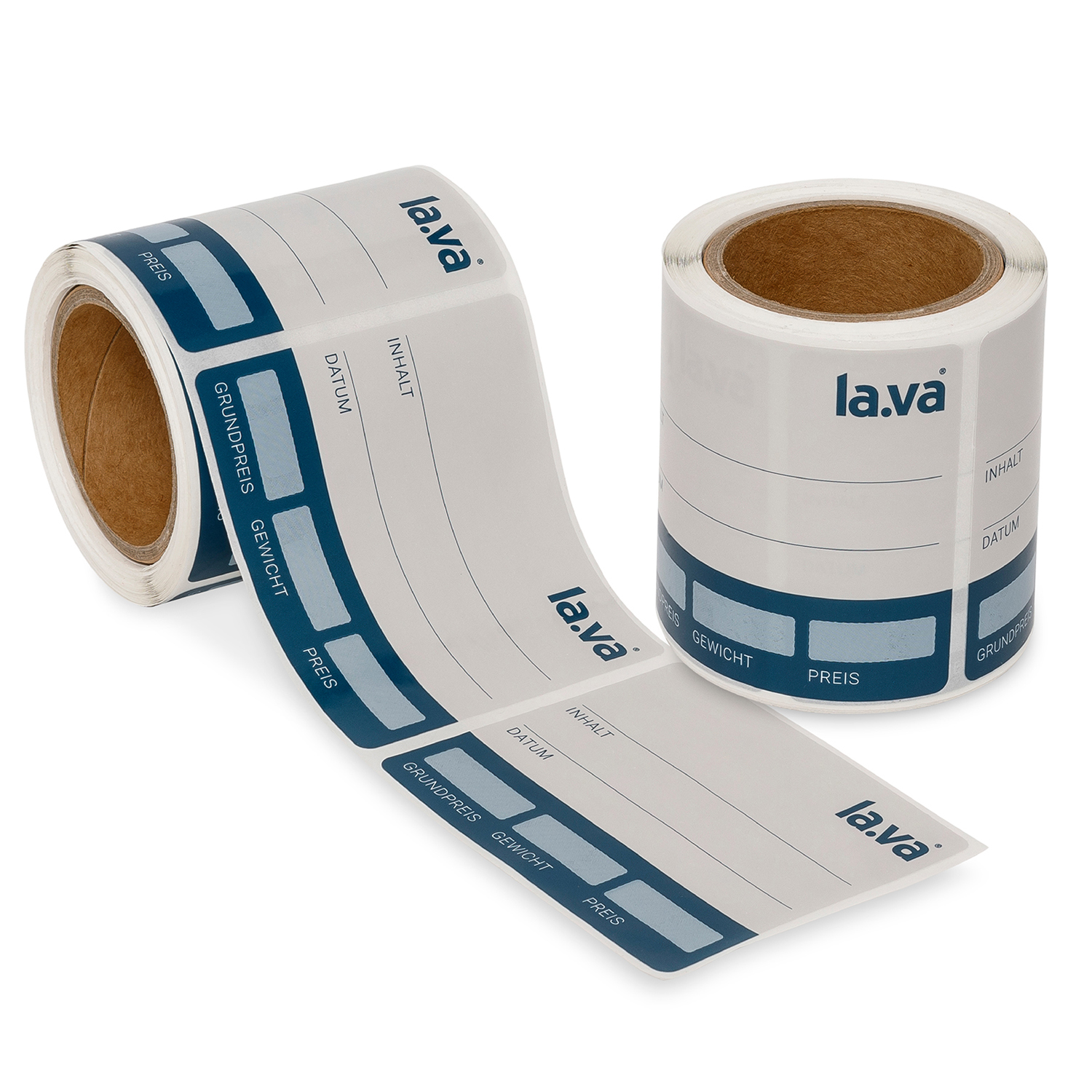 Lava Etiketten für Folien (Original)