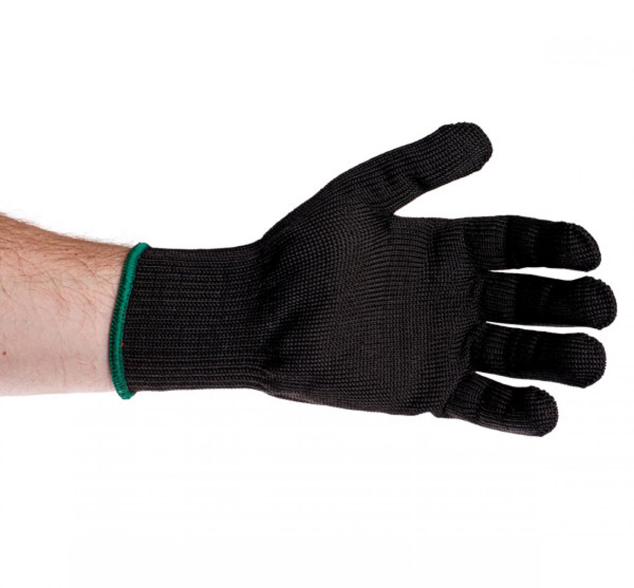 schwarzer Schnittschutzhandschuh Jäger
