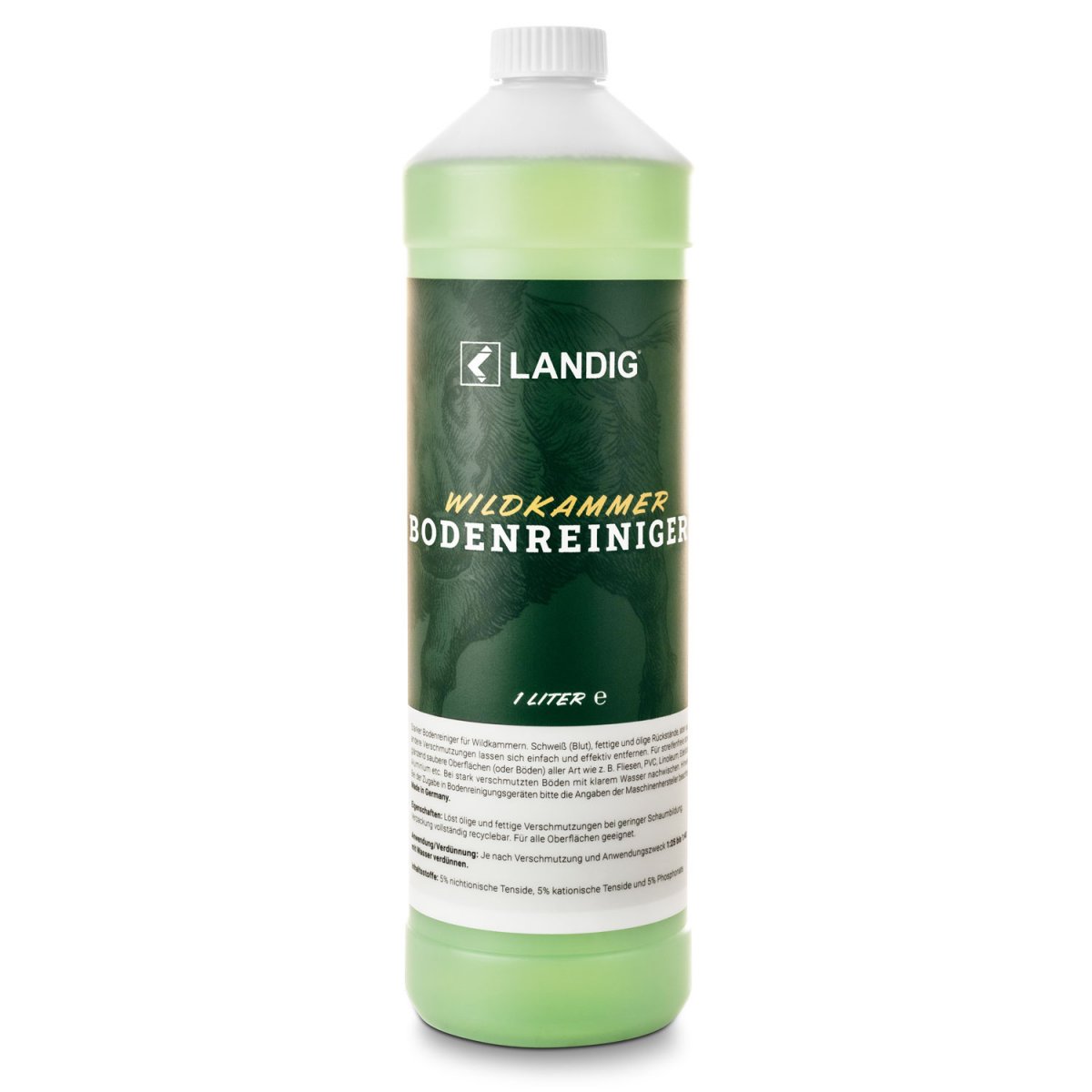 Bodenreiniger für die Wildkammer 1 Liter Flasche