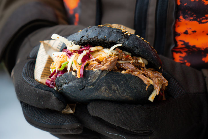 Pulled Deer Burger