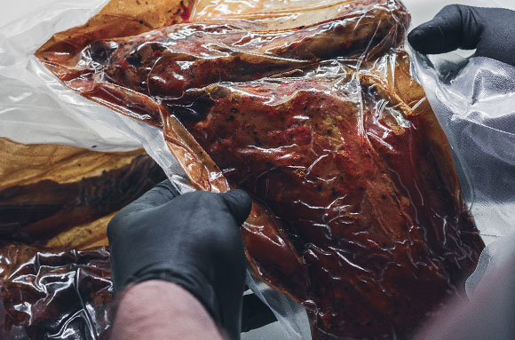 Sous-Vide gegartes Reh