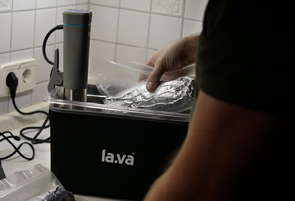Knödel Sous-Vide garen