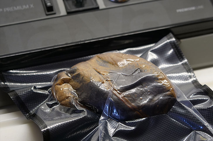 Herzschinken vakuumverpackt 