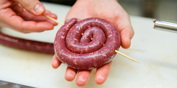 Wurstschnecke einfach selber machen